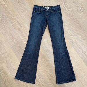 2000s Juicy Couture Bow Stud Flare Jeans